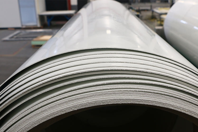 FRP panel roll