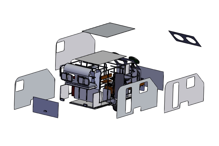 RV body 3D design