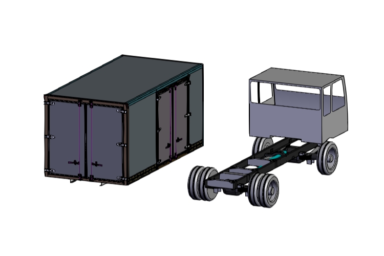 Modular Dry Van Body Design